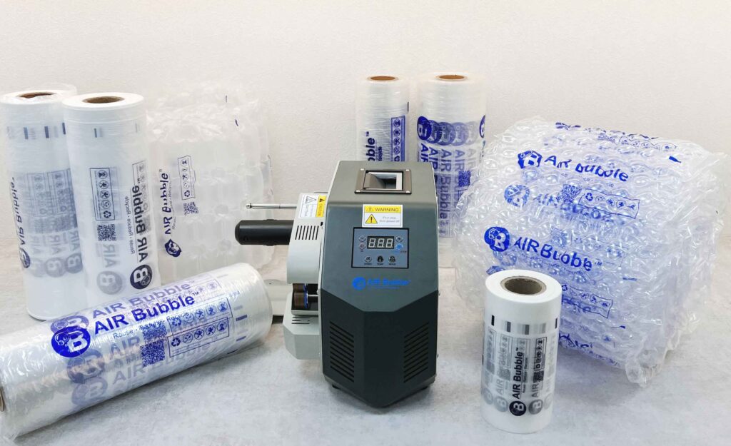 氣墊機與緩衝包材