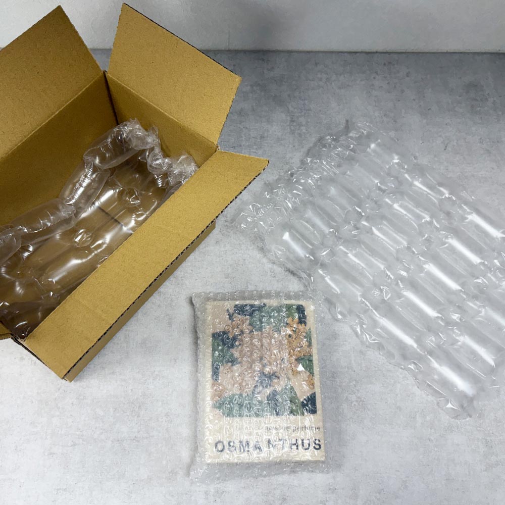 傳統氣泡布包裝盒裝香水2